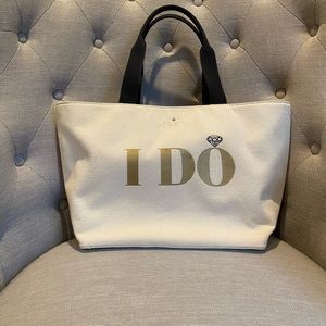 Kate Spade Wedding Bells I Do I Did Tote